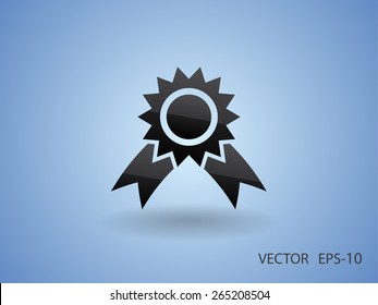 Icono de premio, ilustración vectorial