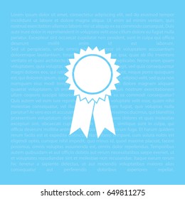 award icon. vector illustration