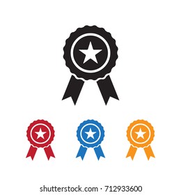 Award icon vector illustration