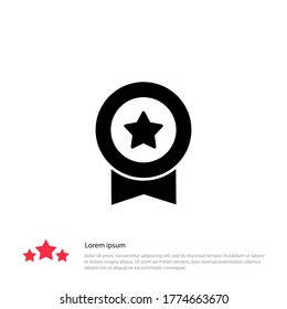 Award-Symbol Vektorgrafik EPS10.