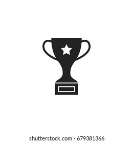 award icon vector isolated