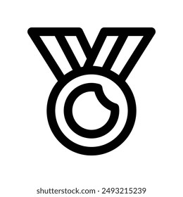 award icon. vector line icon for your website, mobile, presentation, and logo design.