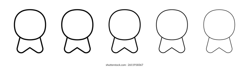 Award icon Vector logo sign
