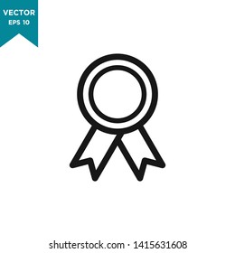award icon vector logo template, medal icon 