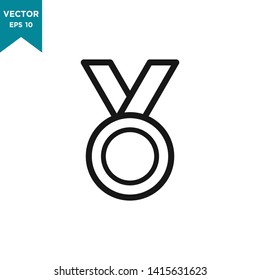 award icon vector logo template, medal icon 