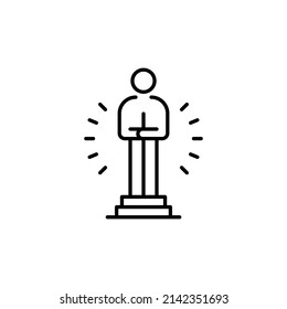 award icon in vector. logotype