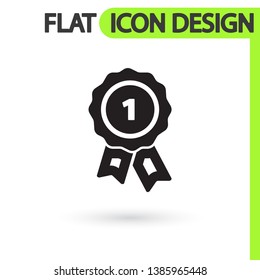 Award icon vector icon , lorem ipsum Flat design
