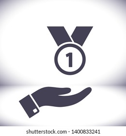Award icon vector icon , lorem ipsum Flat design