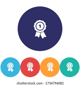Award icon vector icon , lorem ipsum Flat design