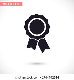Icono de icono de premio Icono de vector, lorem ipsum Diseño plano