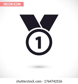 Award icon vector icon , lorem ipsum Flat design