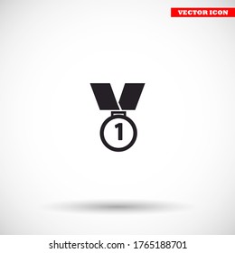 Icono de icono de premio Icono de vector, lorem ipsum Diseño plano