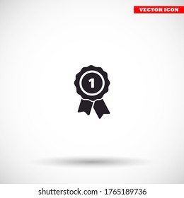 Award Symbol, Vektorsymbol, lorem ipsum Flaches Design