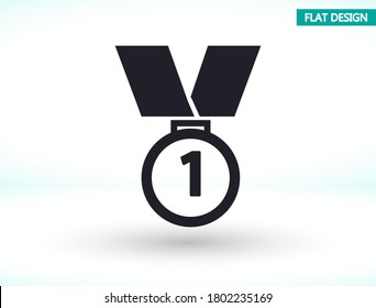 Award icon vector icon , lorem ipsum Flat design