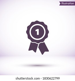 Award icon vector icon , lorem ipsum Flat design