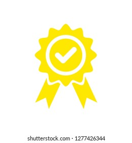 award icon, vector on white background editable eps10