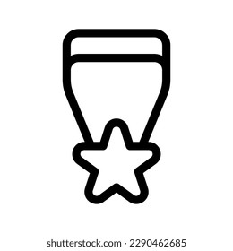 Ilustración de diseño de símbolos de vectores de icono de premio