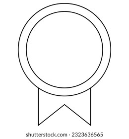 Award icon vector. Trophy illustration sign. Success symbol or logo.