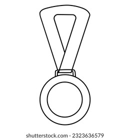 Award-Symbol-Vektorgrafik. Trophäe Illustrationszeichen. Erfolgssymbol oder -logo.