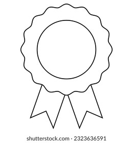 Vector de icono de premio. Signo de ilustración de trofeo. Símbolo o logotipo de éxito.