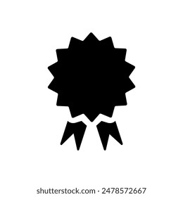 Award icon vector. trophy illustration sign. winner symbol. medal logo. 