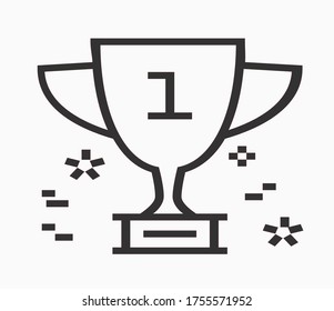 Award-Symbol für Web und App