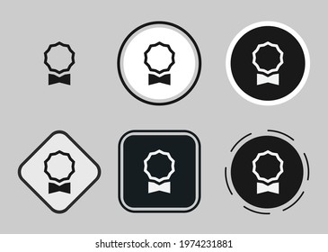 award icon . web icon set. Collection of high quality black outline logo for web site design and mobile dark mode apps. Vector illustration
