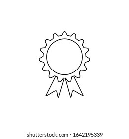 award icon with a white background. eps 10