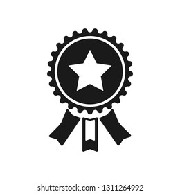 Award icon,flat design illustration