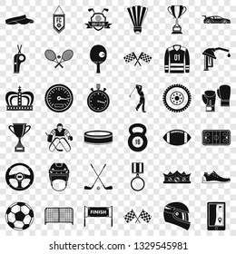 Award icons set. Simple style of 36 award vector icons for web for any design