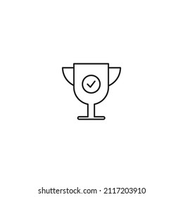 award icons symbol vector elements for infographic web