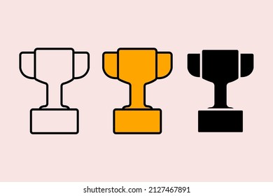 award icons  symbol vector elements for infographic web