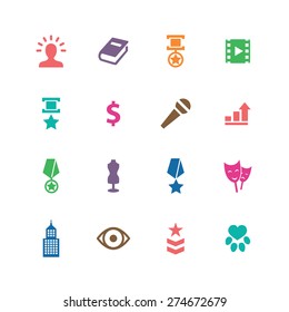 award icons universal set for web and mobile 