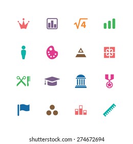 award icons universal set for web and mobile 