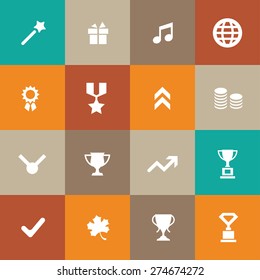 award icons universal set for web and mobile 