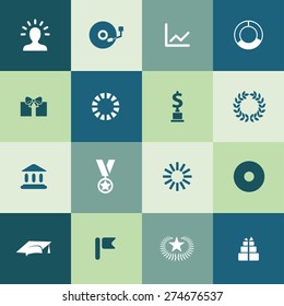 award icons universal set for web and mobile
