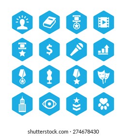 award icons universal set for web and mobile 