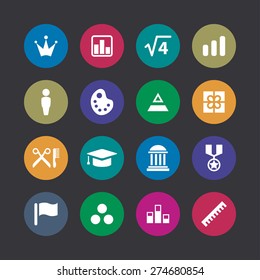 award icons universal set for web and mobile 