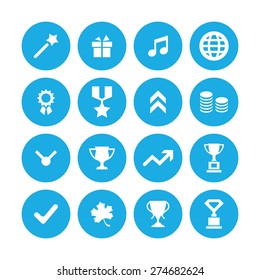 award icons universal set for web and mobile 
