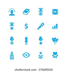 award icons universal set for web and mobile 