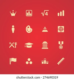 award icons universal set for web and mobile 