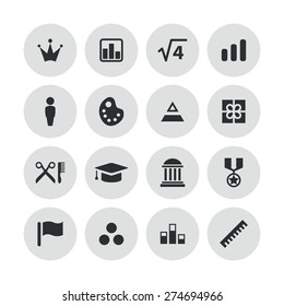 award icons universal set for web and mobile 