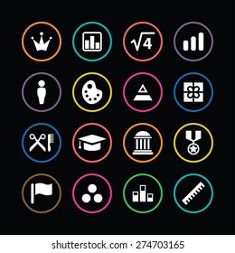 award icons universal set for web and mobile