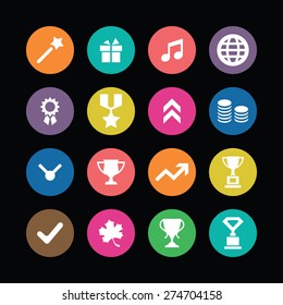 award icons universal set for web and mobile