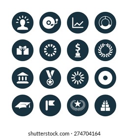 award icons universal set for web and mobile
