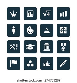 award icons universal set for web and mobile