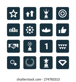 award icons universal set for web and mobile
