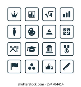 award icons universal set for web and mobile