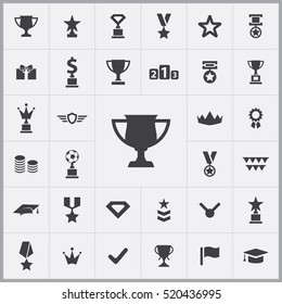 award icons universal set for web and mobile
