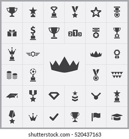 award icons universal set for web and mobile